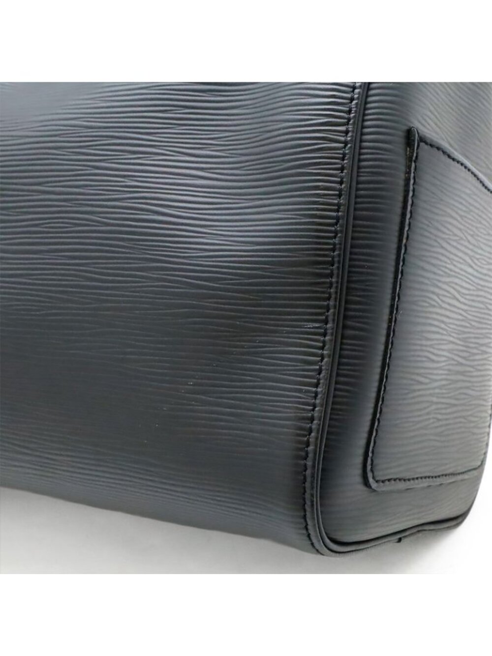 Louis Vuitton Epi Speedy 30 Handbag Mini Boston Bag Soft Leather Noir Black - Picture 9 of 9